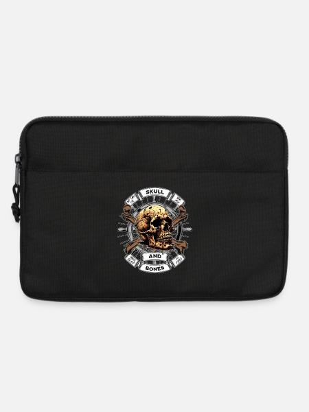 Skull and Bones Pirate - Laptop bag 13" - black