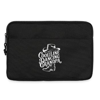 Design cool de grand-père danseur de ligne - Sacoche pour ordinateur portable 13 pouces - noir - Devant