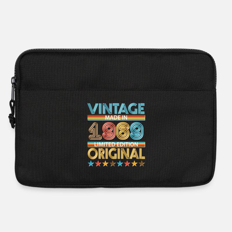 1969 - Laptoptasche 13" - Schwarz