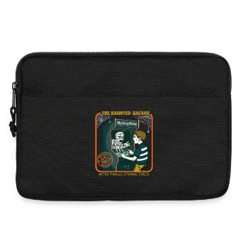 L’arcade hantée - Sacoche pour ordinateur portable 13 pouces - noir - Devant