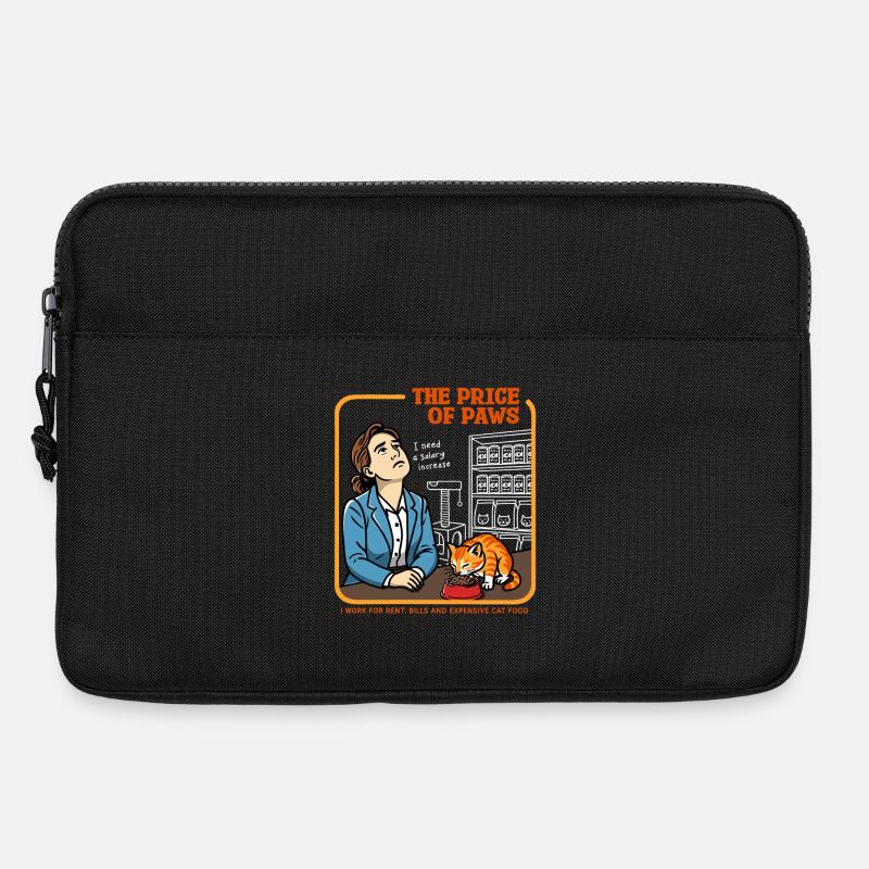 Der Preis der Pfoten - Laptoptasche 13" - Schwarz