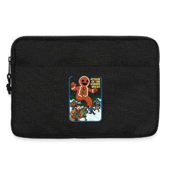 Attaque du pain d’épices - Sacoche pour ordinateur portable 13 pouces - noir - Devant