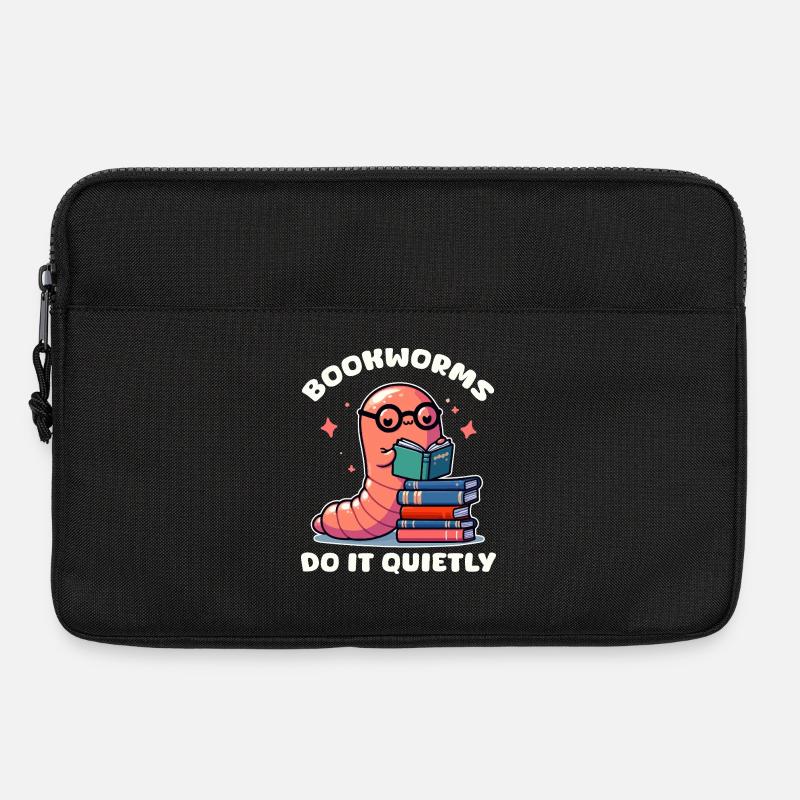 Silent Caterpillar Leselicht - Laptoptasche 13" - Schwarz