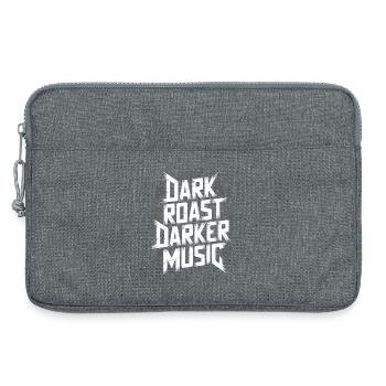 Metal und Kaffee - Laptoptasche 13" - Grau meliert - Vorne
