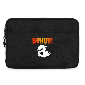 gruselig lustig Geister Graffiti Gespenster Outfit - Laptoptasche 13" - Schwarz - Vorne