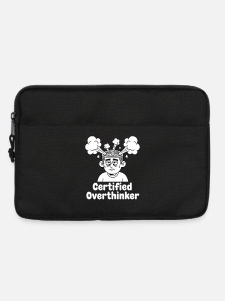 Zertifizierter Überdenker - Laptoptasche 13" - Schwarz