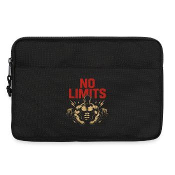 Keine Grenzen – Kraft und Stärke - Laptoptasche 13" - Schwarz - Vorne