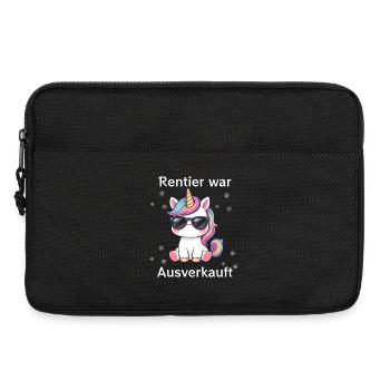 Reindeer was sold out - Laptop bag 13" - black - Front