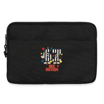6 7 Funny Carnival Costume Carnival Saying - Laptop bag 13" - black - Front
