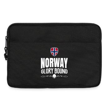 NORWAY GLORY - Laptop bag 13" - black - Front