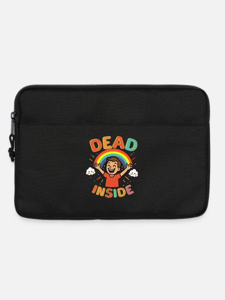 Dead Inside - Laptop bag 13" - black