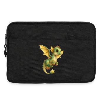 Drache - Laptoptasche 13" - Schwarz - Vorne