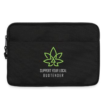 Funny Stoner Outfits - Laptop bag 13" - black - Front