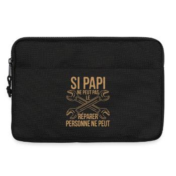 If Grandpa can't fix it, no one can - Laptop bag 13" - black - Front