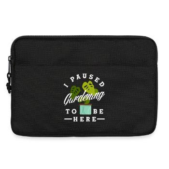Cadeaux pour les jardins et les amoureux des plantes - Sacoche pour ordinateur portable 13 pouces - noir - Devant