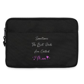 Single Mom Mom Single Single Mom Single - Laptop bag 13" - black - Front