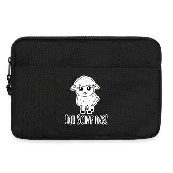 Je peux le faire! Le petit agneau a confiance en lui - Sacoche pour ordinateur portable 13 pouces - noir - Devant