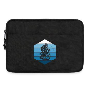 Un motif réservé aux vélos de route - Sacoche pour ordinateur portable 13 pouces - noir - Devant