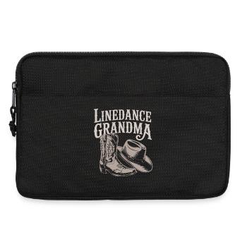 Linedance Oma Boots Hut - Laptoptasche 13" - Schwarz - Vorne