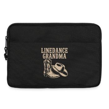Linedance Oma Boots Hut - Laptoptasche 13" - Schwarz - Vorne