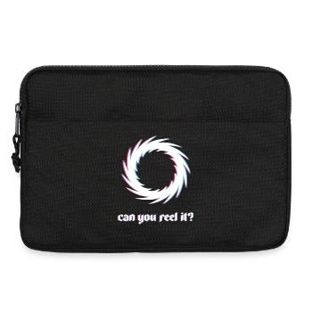 Can You Feel It Spirale - Laptoptasche 13" - Schwarz - Vorne
