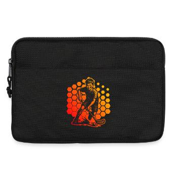 Œuvres modernes de floorball - Sacoche pour ordinateur portable 13 pouces - noir - Devant