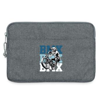 Culture de la rue du BMX Bike - Sacoche pour ordinateur portable 13 pouces - gris chiné - Devant