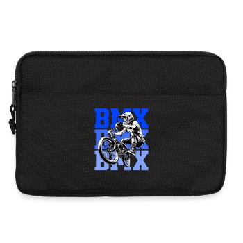 BMX Freestyle Sport Art - Sacoche pour ordinateur portable 13 pouces - noir - Devant