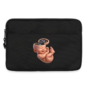 BABY NERD – Geek & Science-Fiction - Laptoptasche 13" - Schwarz - Vorne