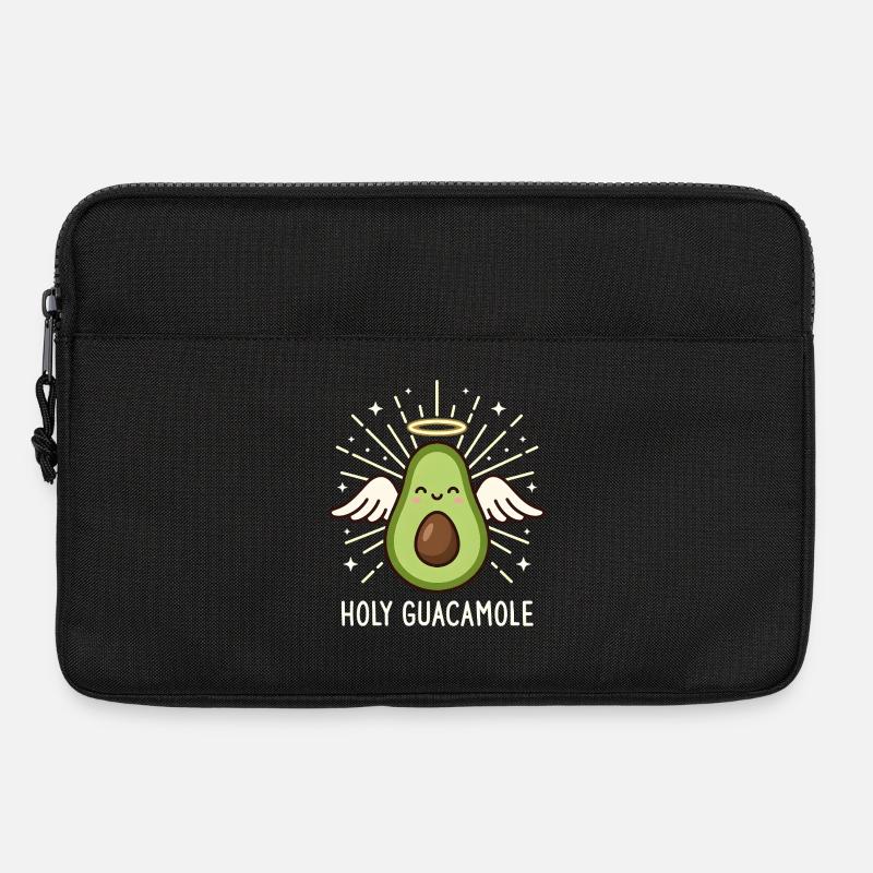 Heiliger Guacamole süßer Avocado-Engel - Laptoptasche 13" - Schwarz