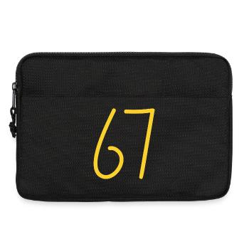 67 - Sacoche pour ordinateur portable 13 pouces - noir - Devant