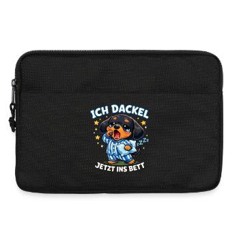 Teckel Offre des vêtements Je suis teckel maintenant - Sacoche pour ordinateur portable 13 pouces - noir - Devant