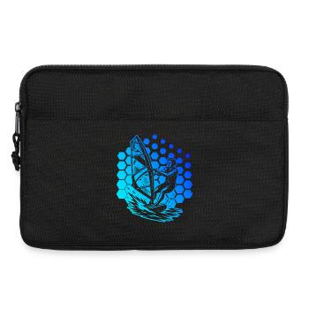 Ein Motiv nur für Windsurf - Laptoptasche 13" - Schwarz - Vorne