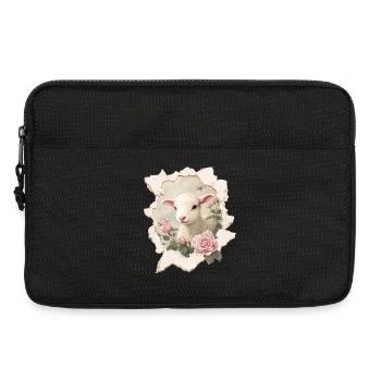 Lamb - Laptop bag 13" - black - Front