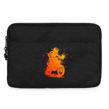 Great Motocross Gift for Motocross - Laptop bag 13" - black - Front