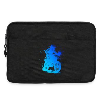 Einfach Motocross zeitloses Design - Laptoptasche 13" - Schwarz - Vorne