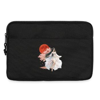 Moonlit Blossom Enchantress - Laptop bag 13" - black - Front