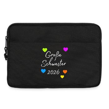 Big Sister 2026 Heart Pressure - Laptop bag 13" - black - Front