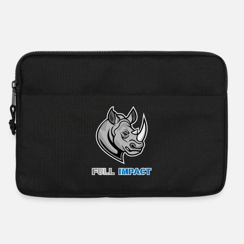 Nashorn-BJJ-Workout - Laptoptasche 13" - Schwarz