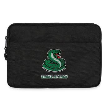 Snake Workout - Laptop bag 13" - black - Front