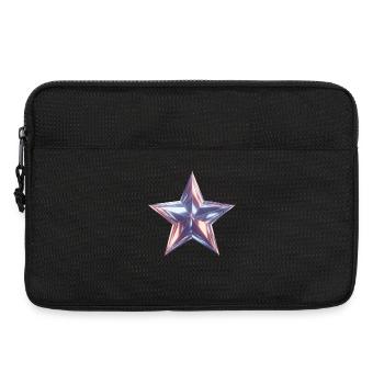 Metallstern Purpurglanz - Laptoptasche 13" - Schwarz - Vorne