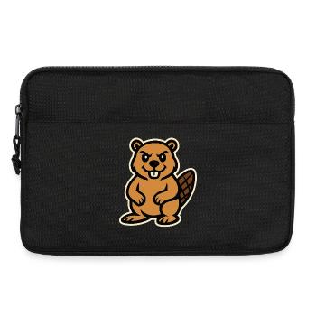 Biber - Laptoptasche 13" - Schwarz - Vorne