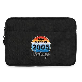 Hergestellt im Vintage Anniversary 2005 - Laptoptasche 13" - Schwarz - Vorne