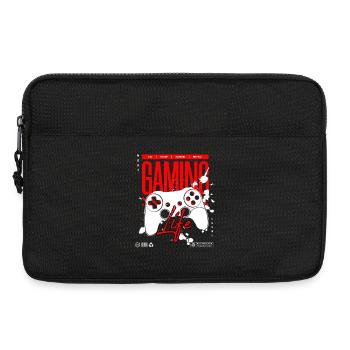 Next Level Gaming Life Controller T-Shirt - Laptoptasche 13" - Schwarz - Vorne