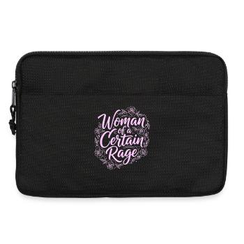 Femme d’un certain don de rage pour les femmes - Sacoche pour ordinateur portable 13 pouces - noir - Devant