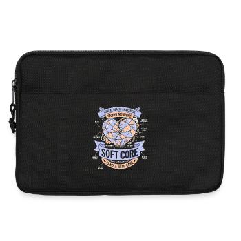 Handle with care - Laptop bag 13" - black - Front