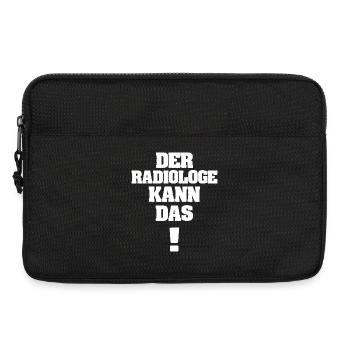 Der Radiologe Kann Das - Laptoptasche 13" - Schwarz - Vorne