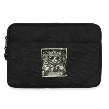 Katze Geblitzt - Laptoptasche 13" - Schwarz - Vorne