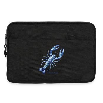 Sommerbrise Aquarell-Lobster - Laptoptasche 13" - Schwarz - Vorne