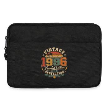 Vintage 1996 Limitierte Ausgabe - Laptoptasche 13" - Schwarz - Vorne
